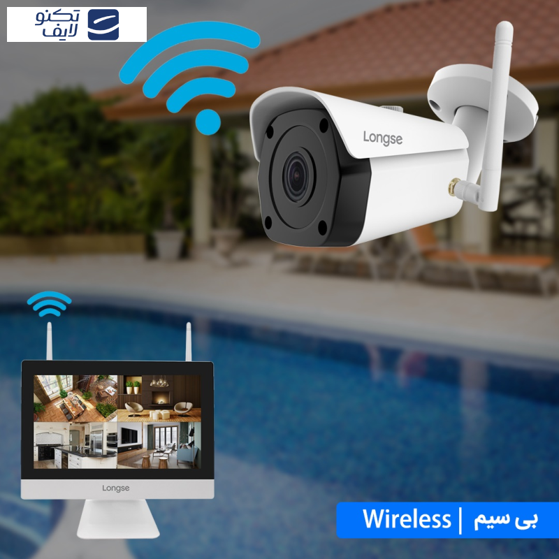 سیستم امنیتی لانگسی مدل WIFI3604M4FK500 سیستم امنیتی لانگسی مدل WIFI3604M4FK500
