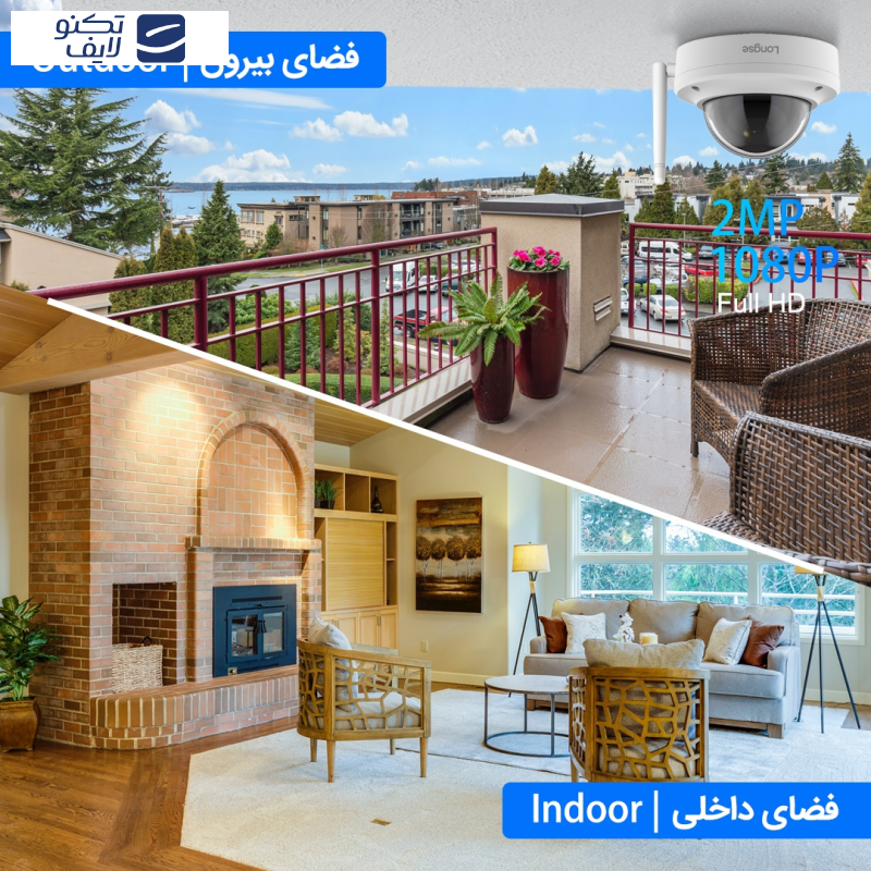 سیستم امنیتی لانگسی مدل WIFI3608DED4SW200 سیستم امنیتی لانگسی مدل WIFI3608DED4SW200