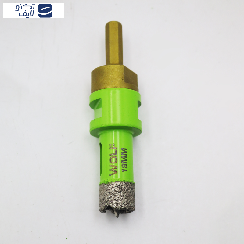 گردبر فرزی سنگ و سرامیک ولف مدل YP-018 سایز 18 میلی متر  گردبر فرزی سنگ و سرامیک ولف مدل YP-018 سایز 18 میلی متر