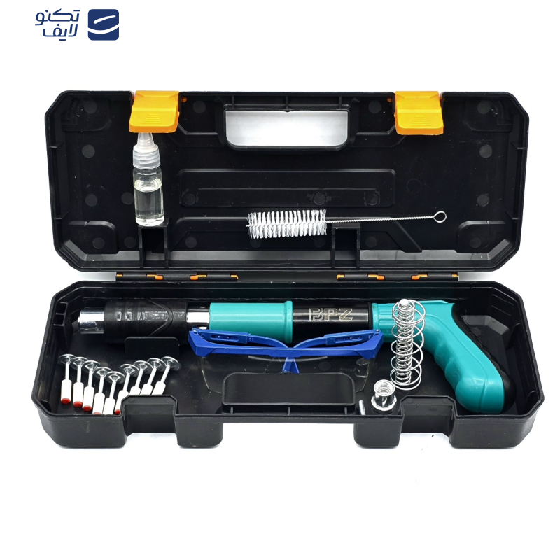 میخ کوب فشاری بی پی زد مدل آهن و بتن کد -001 NEW-BPZ  میخ کوب فشاری بی پی زد مدل آهن و بتن کد -001 NEW-BPZ