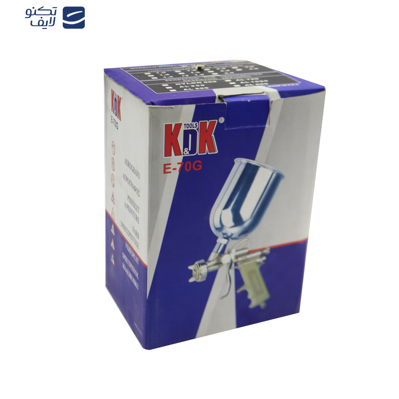 پیستوله رنگ کی دی کی مدل YP-KDK-E-70G-1/8MM پیستوله رنگ کی دی کی مدل YP-KDK-E-70G-1/8MM