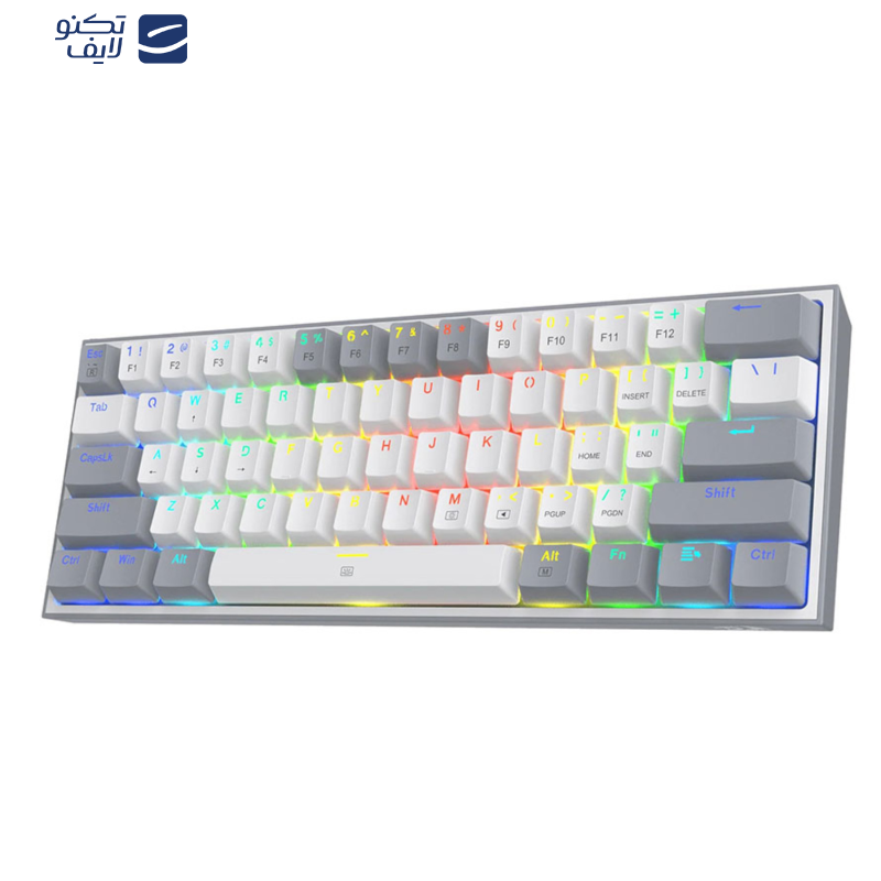 کیبورد مخصوص بازی ردراگون مدل FIZZ K617 WHITE/GREY کیبورد مخصوص بازی ردراگون مدل FIZZ K617 WHITE/GREY