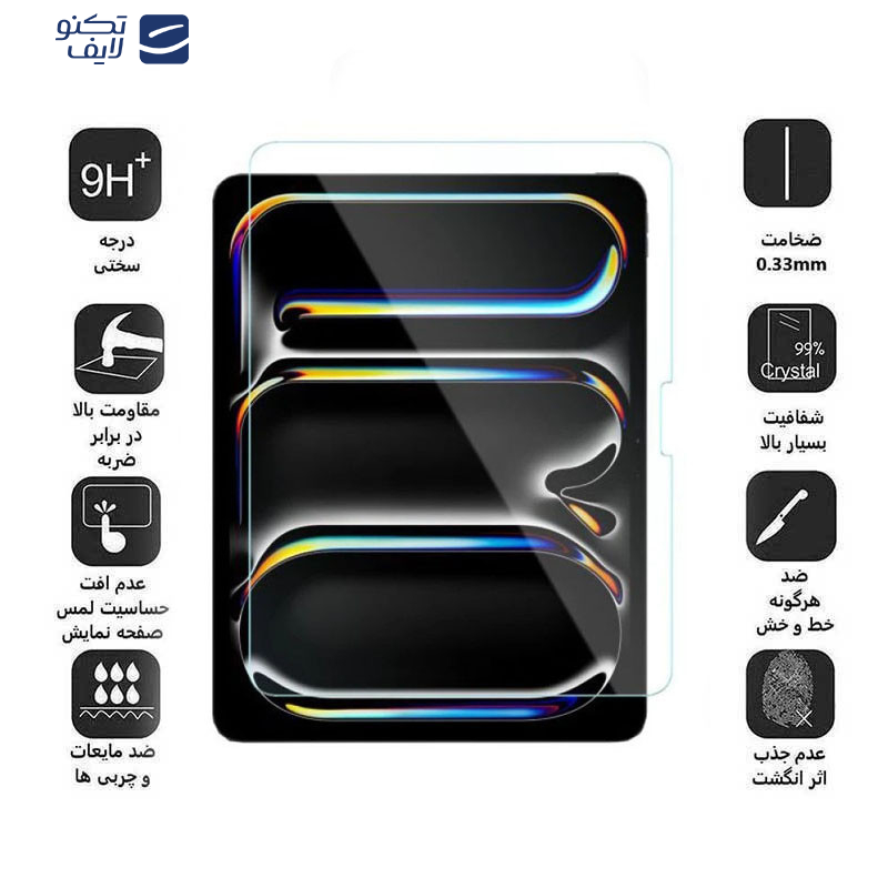 محافظ صفحه نمایش اپیکوی مدل Xundd Axe مناسب برای تبلت اپل iPad Air 13 2025 / iPad Air 13 2024 / iPad Pro 13 2024  محافظ صفحه نمایش اپیکوی مدل Xundd Axe مناسب برای تبلت اپل iPad Air 13 2025 / iPad Air 13 2024 / iPad Pro 13 2024