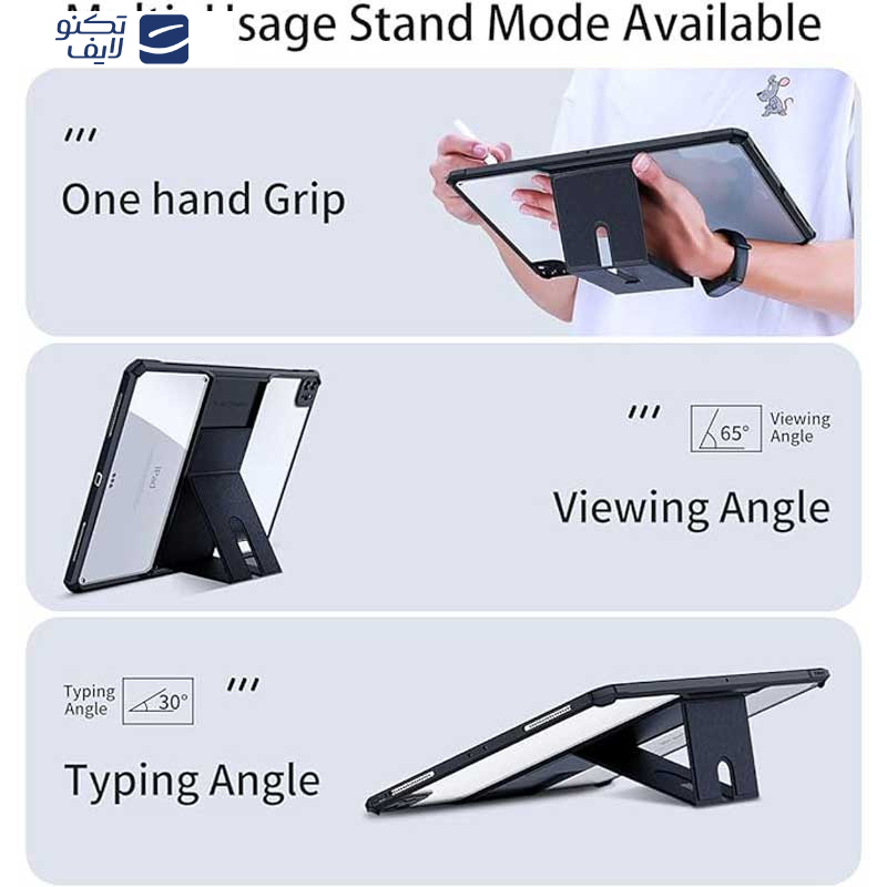 کاور اپیکوی مدل Xundd Stand Holder مناسب برای تبلت اپل iPad Air 13 2025 / iPad Air 13 2024 / iPad Pro 12.9 2022 / 2021 / 2020 کاور اپیکوی مدل Xundd Stand Holder مناسب برای تبلت اپل iPad Air 13 2025 / iPad Air 13 2024 / iPad Pro 12.9 2022 / 2021 / 2020
