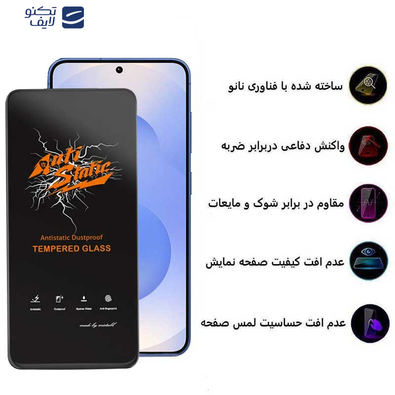 محافظ صفحه نمایش اپیکوی مدل Antistatic Dustproof مناسب برای گوشی موبایل سامسونگ Galaxy S25  محافظ صفحه نمایش اپیکوی مدل Antistatic Dustproof مناسب برای گوشی موبایل سامسونگ Galaxy S25