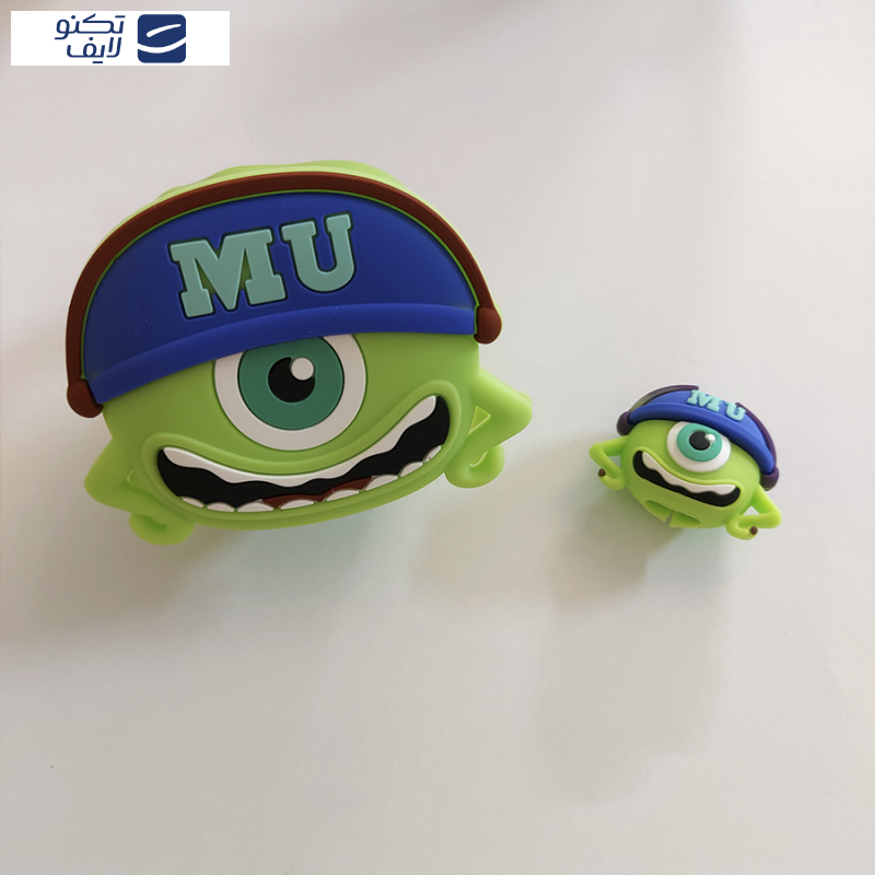 محافظ کابل طرح فانتزی مدل مایک کد 205 به همراه محافظ شارژر دیواری مجموعه 4 عددی