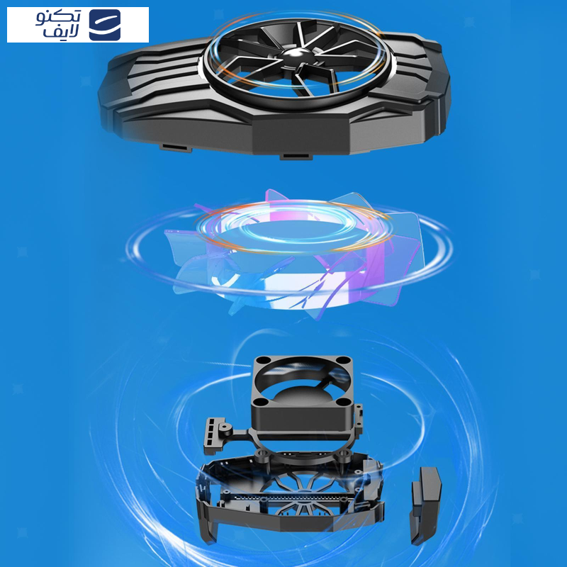 خنک کننده گوشی موبایل مدل F5-PUBG خنک کننده گوشی موبایل مدل F5-PUBG