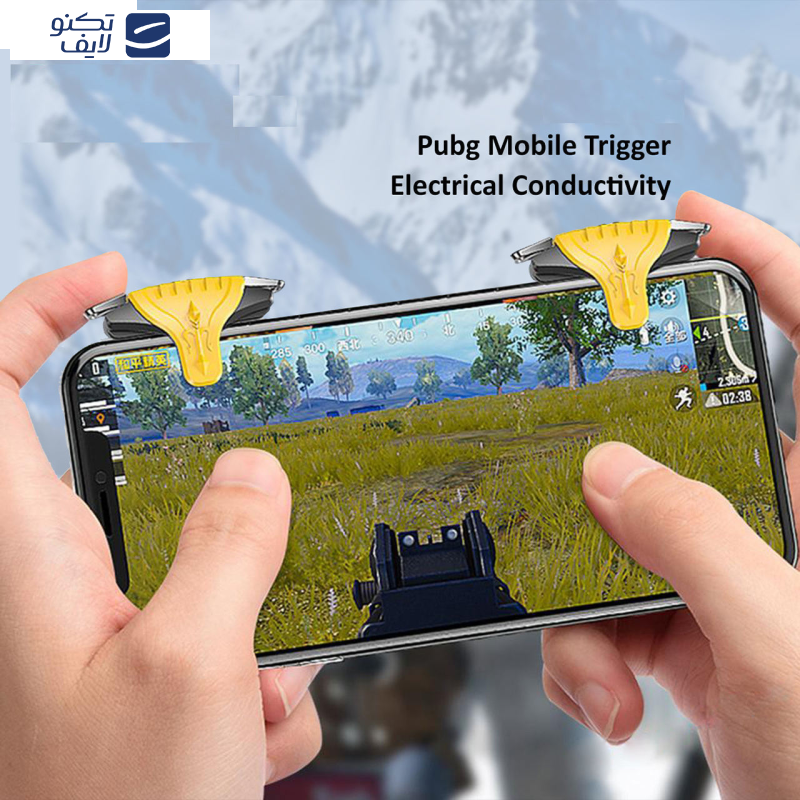 دسته بازی Pubg مدل MI6 به همراه آستین کنترل کننده انگشت دسته بازی Pubg مدل MI6 به همراه آستین کنترل کننده انگشت