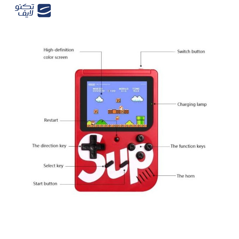 کنسول بازی قابل حمل مدل SUP plus 400in1 کنسول بازی قابل حمل مدل SUP plus 400in1