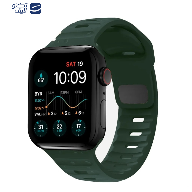 بند اسپیگن مدل Sport Strap مناسب برای اپل واچ سایز 42/44/45/49 میلی متری بند اسپیگن مدل Sport Strap مناسب برای اپل واچ سایز 42/44/45/49 میلی متری