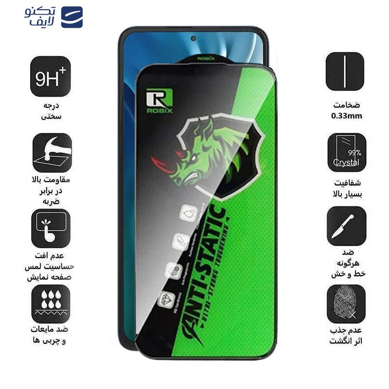 محافظ صفحه نمایش اپیکوی مدل Rhino Robix مناسب برای گوشی موبایل شیائومی Poco X4 Pro 5G / Poco F3 / Redmi K40 / K40 Pro / K40 Pro Plus / Mi11i / Mi11X / Mi 11 X Pro محافظ صفحه نمایش اپیکوی مدل Rhino Robix مناسب برای گوشی موبایل شیائومی Poco X4 Pro 5G / Poco F3 / Redmi K40 / K40 Pro / K40 Pro Plus / Mi11i / Mi11X / Mi 11 X Pro