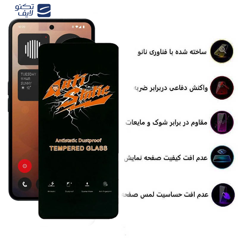 محافظ صفحه نمایش اپیکوی مدل Antistatic Dustproof مناسب برای گوشی موبایل ناتینگ Phone 3A / 3A Pro محافظ صفحه نمایش اپیکوی مدل Antistatic Dustproof مناسب برای گوشی موبایل ناتینگ Phone 3A / 3A Pro