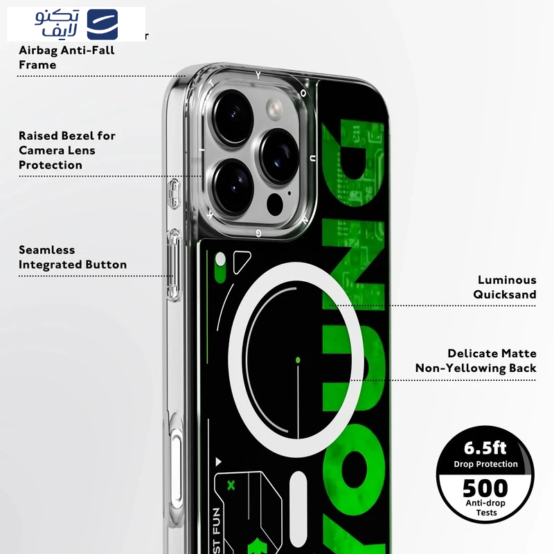 کاور یانگ کیت مدل Futuristic Magsafe مناسب برای گوشی موبایل اپل iPhone 16 Pro   کاور یانگ کیت مدل Futuristic Magsafe مناسب برای گوشی موبایل اپل iPhone 16 Pro