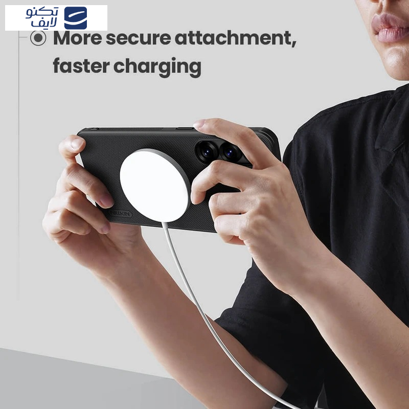 کاور نیلکین مدل Super Frosted Shield Pro Magnetic مناسب برای گوشی موبایل سامسونگ Galaxy S25 Edge کاور نیلکین مدل Super Frosted Shield Pro Magnetic مناسب برای گوشی موبایل سامسونگ Galaxy S25 Edge