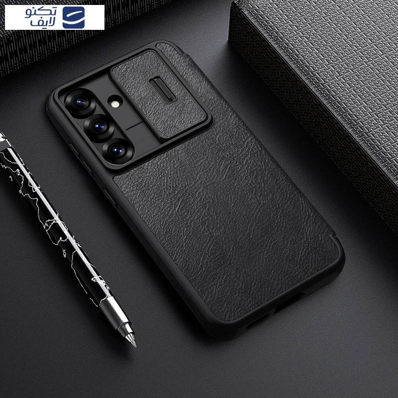 کیف کلاسوری نیلکین مدل Qin Pro مناسب برای گوشی موبایل سامسونگ Galaxy S25 Edge کیف کلاسوری نیلکین مدل Qin Pro مناسب برای گوشی موبایل سامسونگ Galaxy S25 Edge