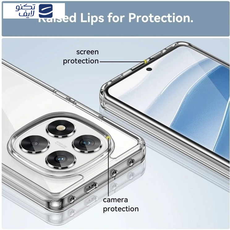 کاور اپیکوی مدل Transparent Clear مناسب برای گوشی موبایل شیائومی Redmi Note 14 Pro 4G کاور اپیکوی مدل Transparent Clear مناسب برای گوشی موبایل شیائومی Redmi Note 14 Pro 4G