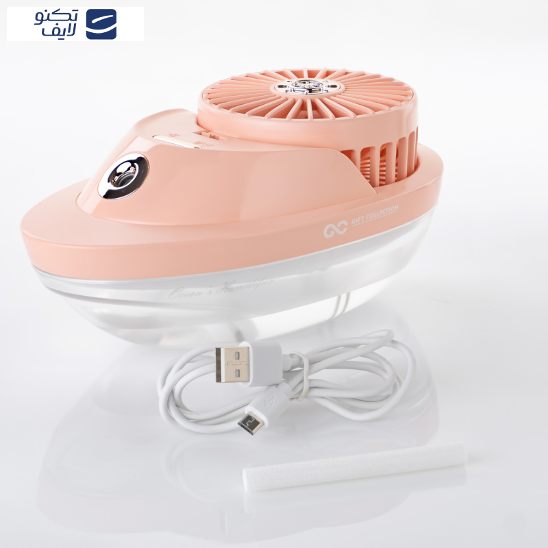 پنکه شارژی گیفت کالکشن مدل aqua ظرفیت 2000 میلی آمپر ساعت پنکه شارژی گیفت کالکشن مدل aqua ظرفیت 2000 میلی آمپر ساعت