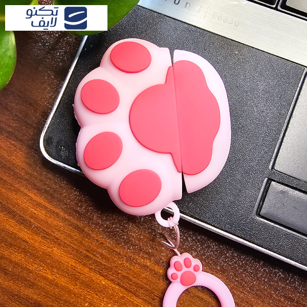 کاور تهران پکن مدل فانتزی پنجه گربه  مناسب برای کیس اپل ایرپاد 4 به همراه آویز