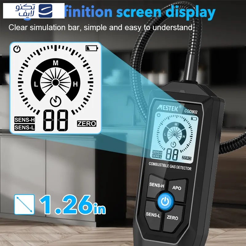 نشت یاب گاز دیجیتال مستک مدل CGD902 نشت یاب گاز دیجیتال مستک مدل CGD902