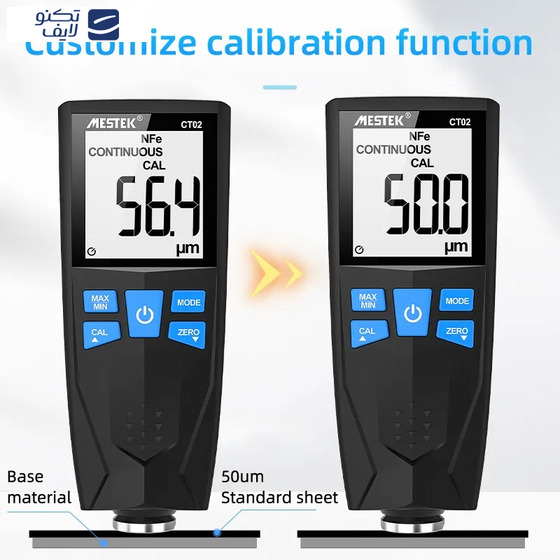 ضخامت سنج رنگ دیجیتال مستک مدل CT02 ضخامت سنج رنگ دیجیتال مستک مدل CT02