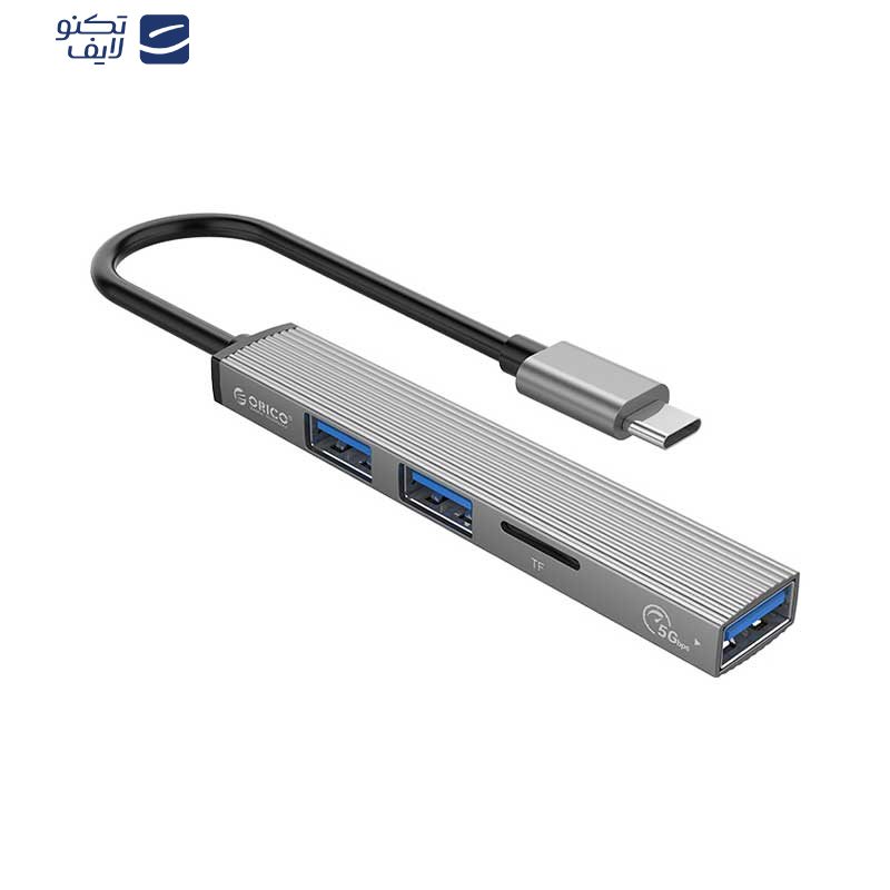 هاب سه پورت USB-C اوریکو مدل AH-12F هاب سه پورت USB-C اوریکو مدل AH-12F