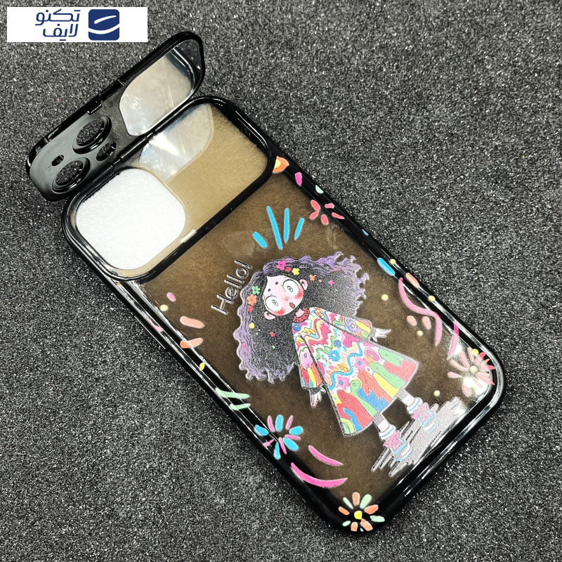 کاور قاب میلیونی مدل HAPPY-GRIL مناسب برای گوشی موبایل اپل IPHONE 13  کاور قاب میلیونی مدل HAPPY-GRIL مناسب برای گوشی موبایل اپل IPHONE 13