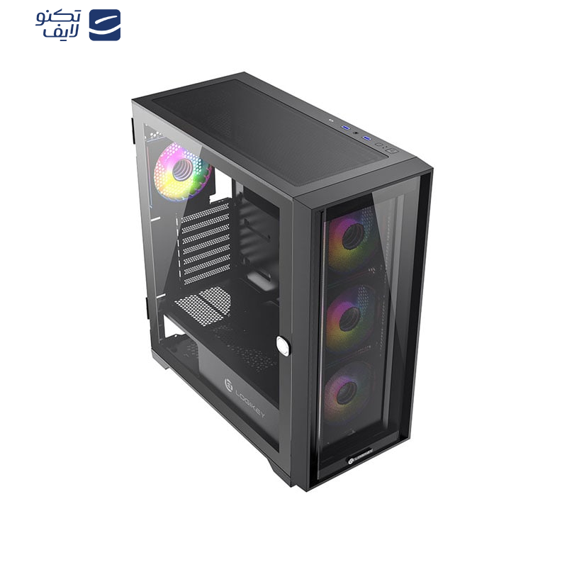 کیس کامپیوتر لاجی کی مدل LK-C504B کیس کامپیوتر لاجی کی مدل LK-C504B