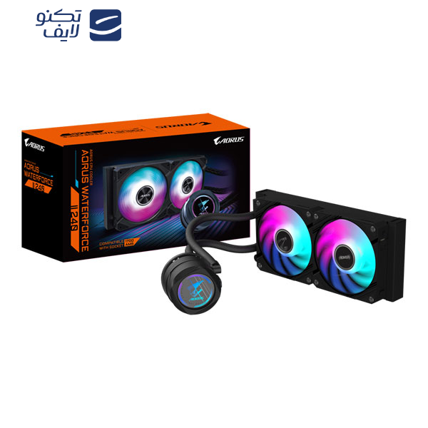 سیستم خنک کننده آبی گیگابایت آروس مدل AORUS WATERFORCE II 240