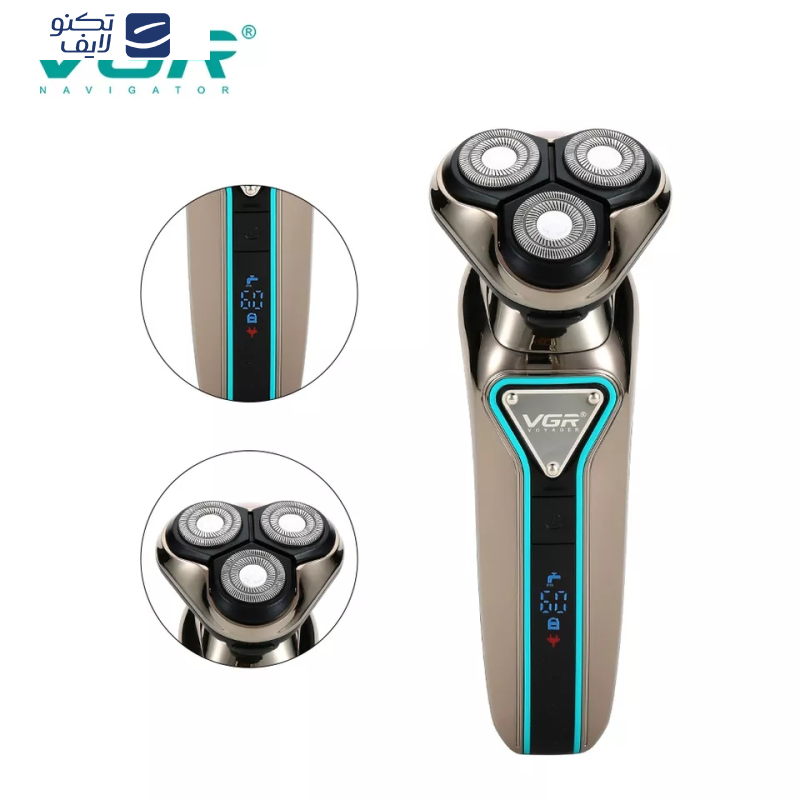 ماشین اصلاح موی صورت وی جی ار مدل V-323