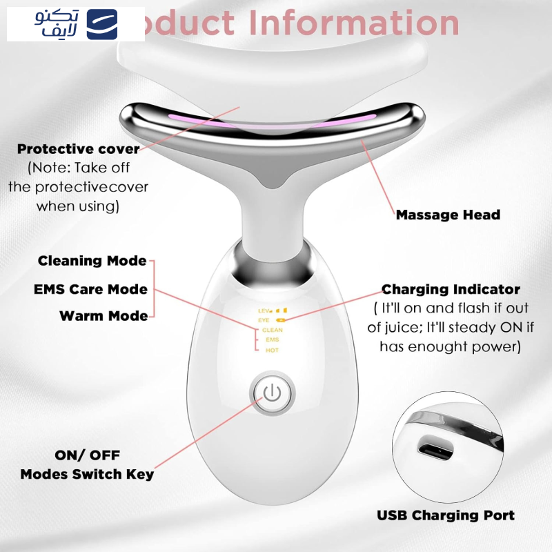 ماساژور گردن و صورت مدل ES-1081 ماساژور گردن و صورت مدل ES-1081