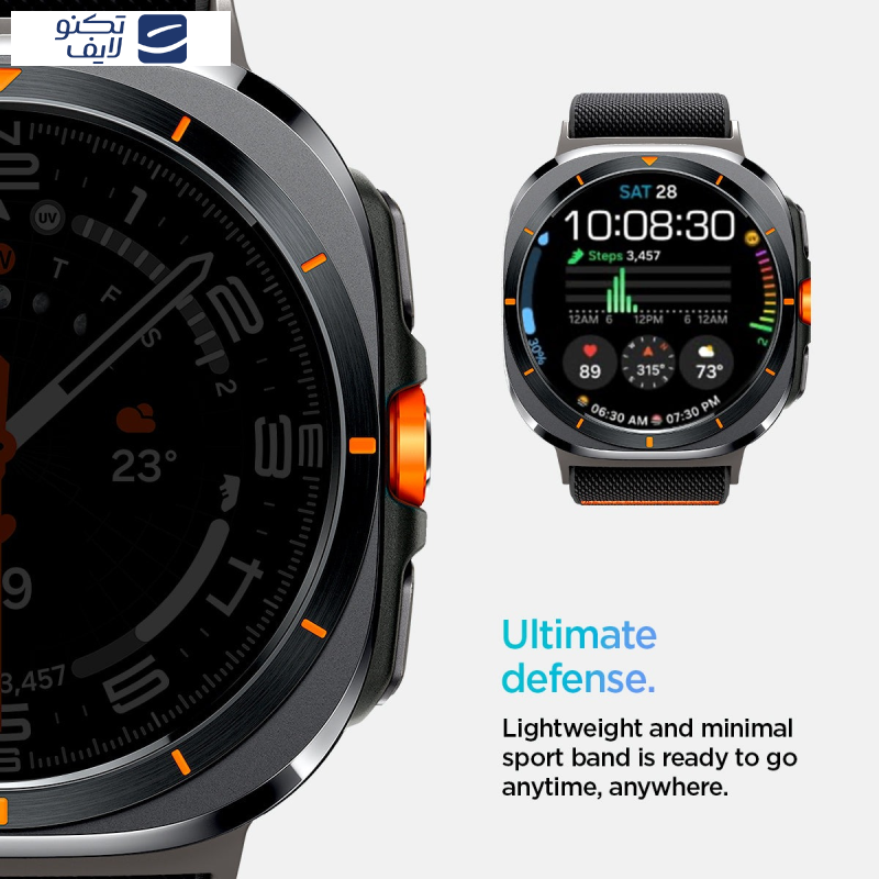 بند اسپیگن مدل Lite Fit مناسب برای ساعت هوشمند سامسونگ Galaxy Watch Ultra 47mm بند اسپیگن مدل Lite Fit مناسب برای ساعت هوشمند سامسونگ Galaxy Watch Ultra 47mm