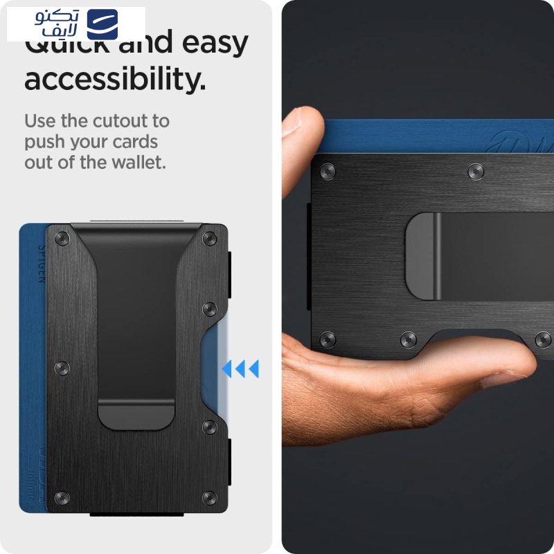 جاکارتی اسپیگن مدل Slim Minimalist جاکارتی اسپیگن مدل Slim Minimalist