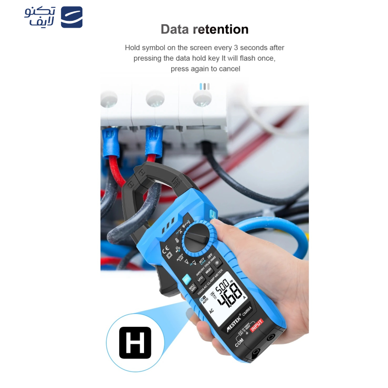 مولتی متر کلمپی دیجیتال مستک مدل CM86A مولتی متر کلمپی دیجیتال مستک مدل CM86A