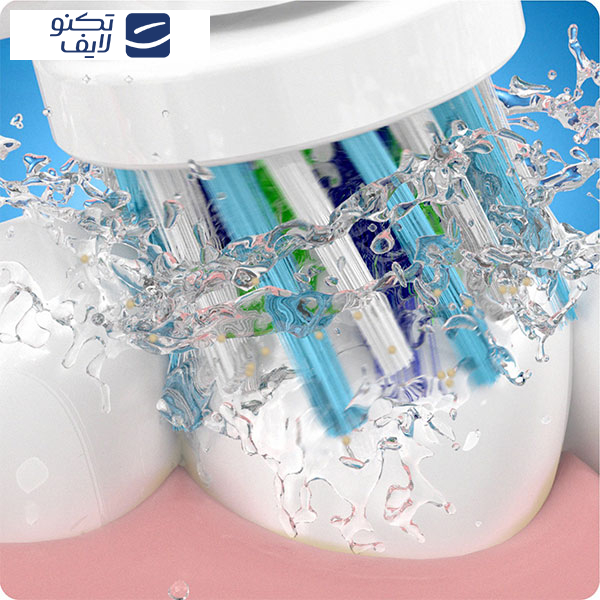 سری یدک مسواک برقی اورال-بی مدل Cross action بسته 4 عددی