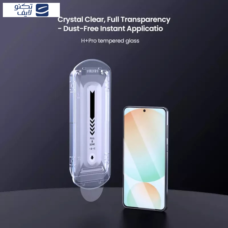  محافظ صفحه نمایش نیلکین مدل H Plus Pro مناسب برای گوشی موبایل سامسونگ Galaxy S25 Edge به همراه کیت نصب