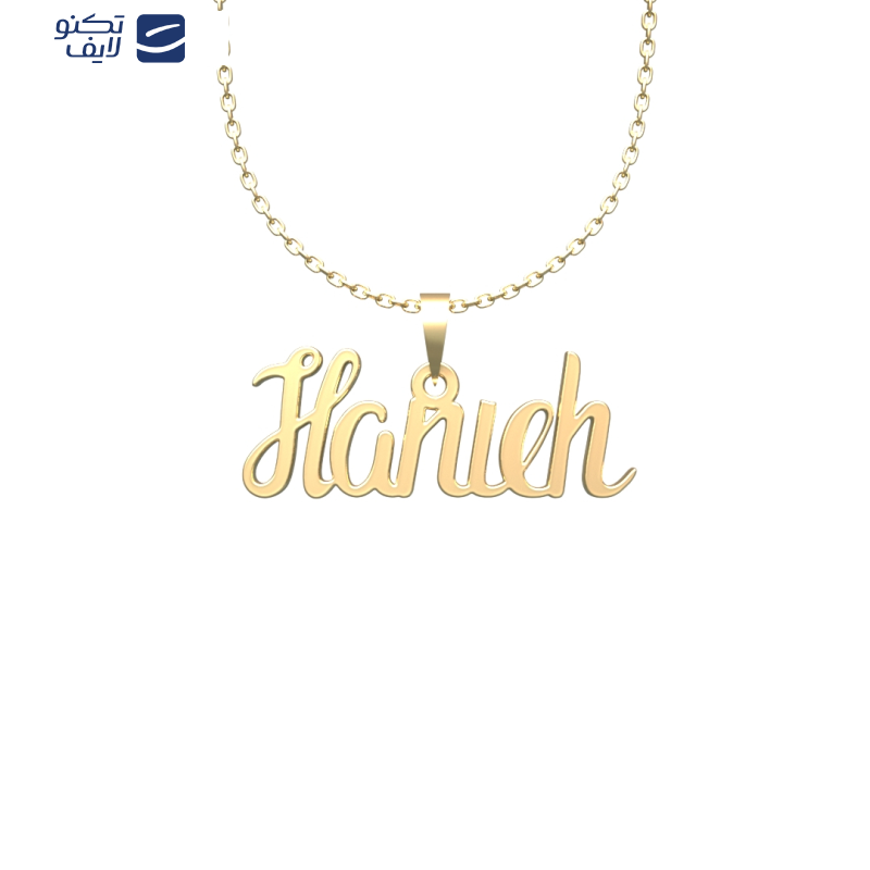 گردنبند طلا 18 عیار زنانه مدوپد مدل hanieh گردنبند طلا 18 عیار زنانه مدوپد مدل hanieh