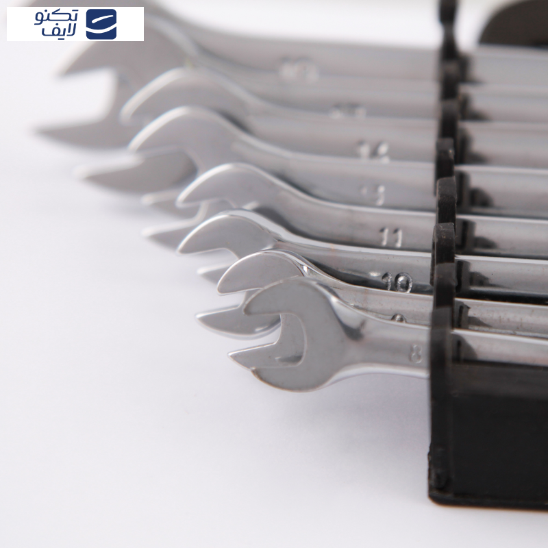 مجموعه 8 عددی آچار یکسر تخت یکسر رینگی مدل HT 252 مجموعه 8 عددی آچار یکسر تخت یکسر رینگی مدل HT 252