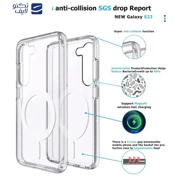 کاور اپیکوی مدل AntiShock-MagSafe مناسب برای گوشی موبایل سامسونگ Galaxy A35 کاور اپیکوی مدل AntiShock-MagSafe مناسب برای گوشی موبایل سامسونگ Galaxy A35