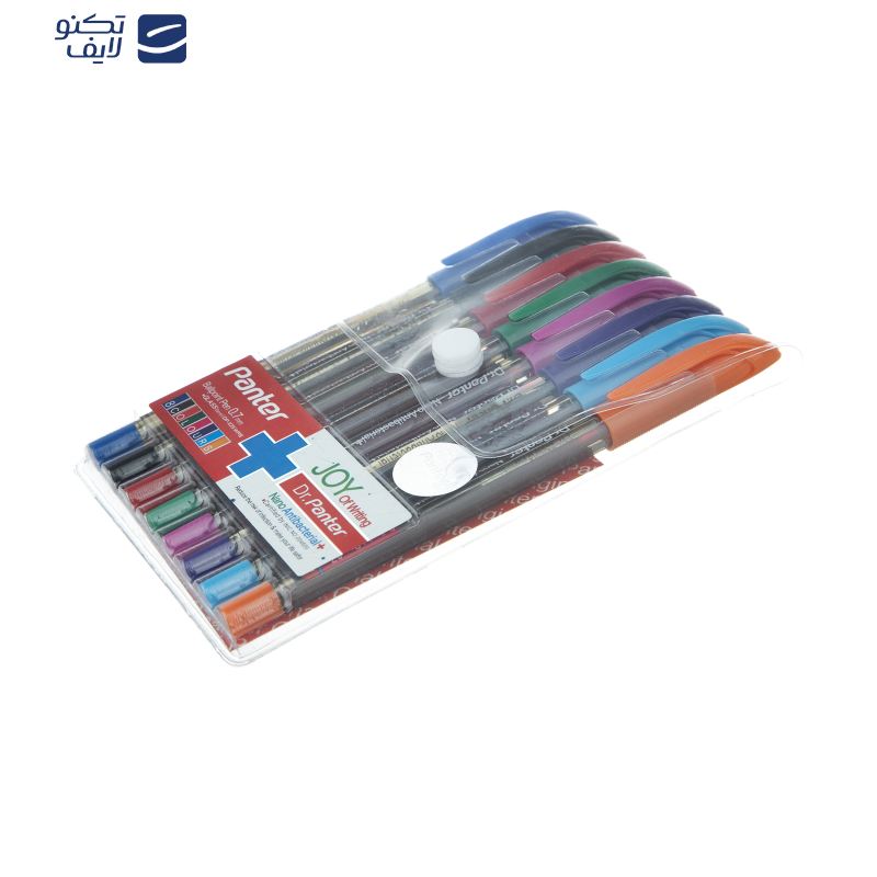 خودکار پنتر مدل نانو آنتی باکتریال کد DP-105 بسته 8 عددی