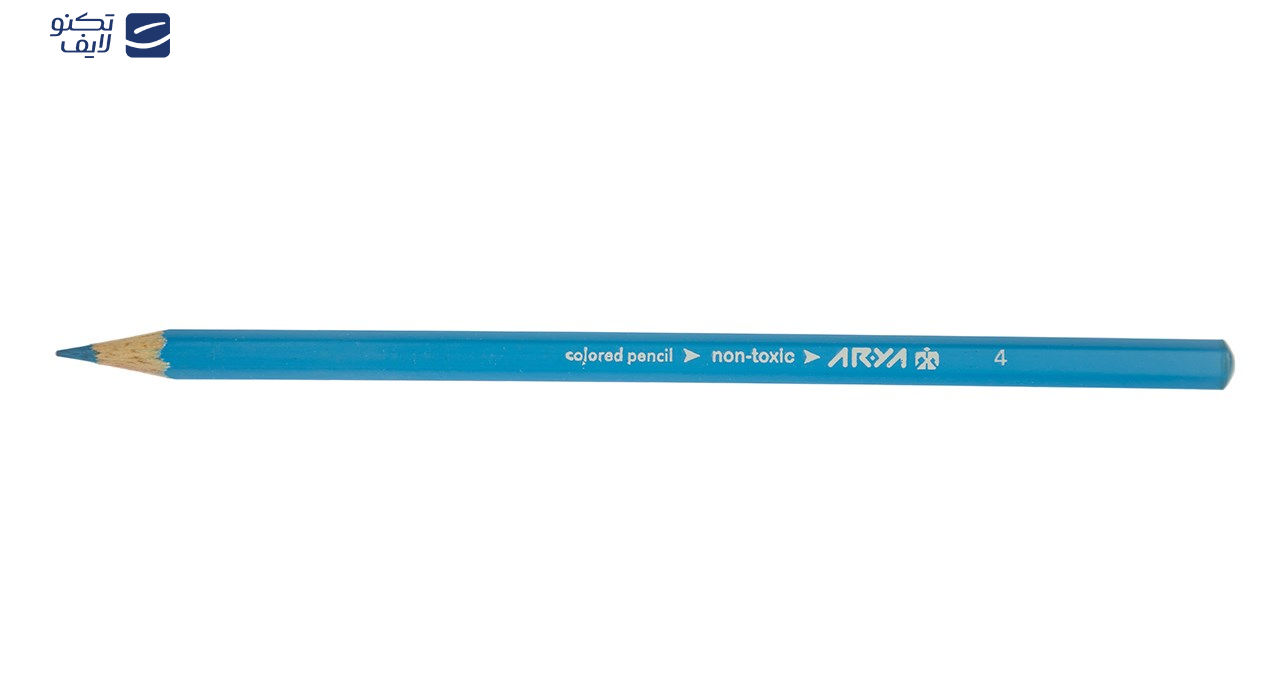 مداد رنگی 2+24 رنگ آریا مدل 3017 مداد رنگی 2+24 رنگ آریا مدل 3017