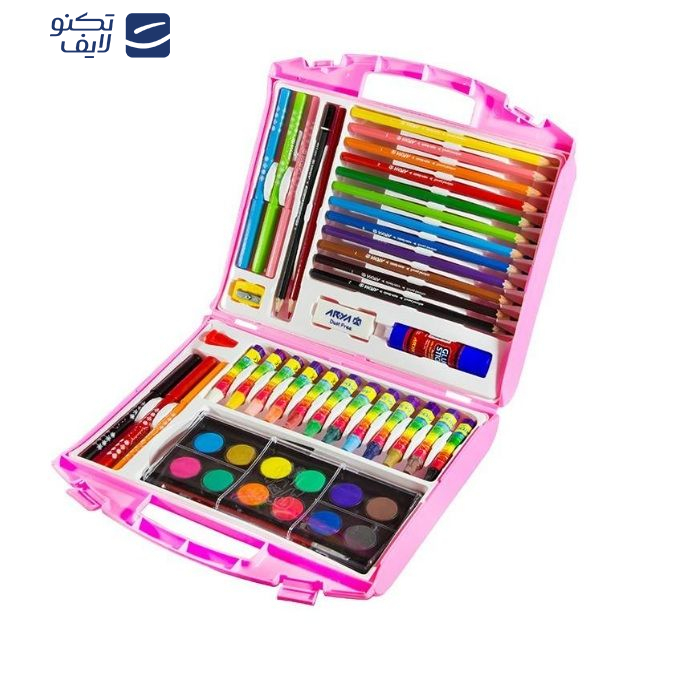 کیف نقاشی 48 تکه آریا مدل Briefcase