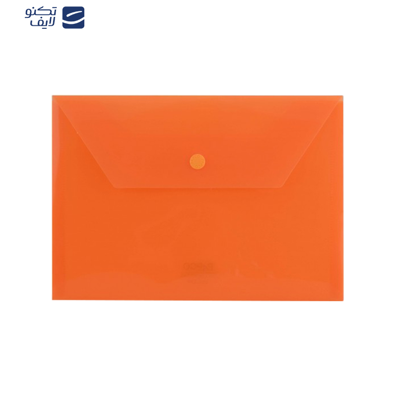 پوشه دکمه دار پاپکو مدل B5-ClearM سایز A5 بسته 10 عددی پوشه دکمه دار پاپکو مدل B5-ClearM سایز A5 بسته 10 عددی