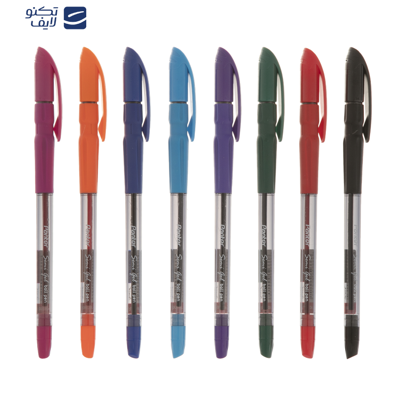 خودکار 8 رنگ پنتر مدل Semi Gel کد SGP102 خودکار 8 رنگ پنتر مدل Semi Gel کد SGP102