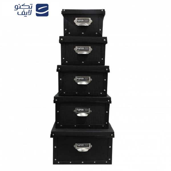 جعبه مدارک پاپکو کد FB-440 مجموعه 5 عددی جعبه مدارک پاپکو کد FB-440 مجموعه 5 عددی