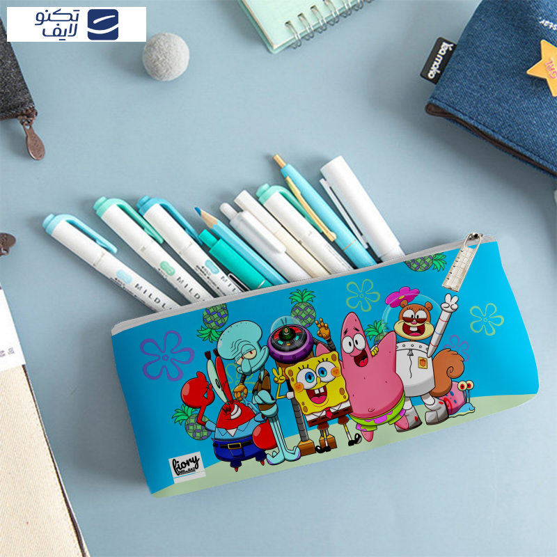 جامدادی مستر راد مدل باب اسفنجی طرح پاتریک و اختاپوس کد fiory 2033 جامدادی مستر راد مدل باب اسفنجی طرح پاتریک و اختاپوس کد fiory 2033