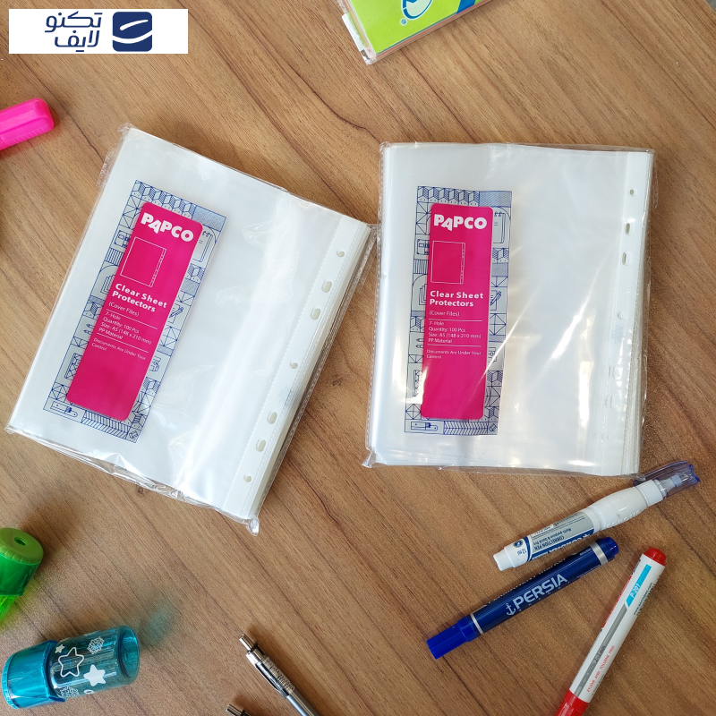 کاور کاغذ A5 پاپکو کد A5-7 بسته 200 عددی کاور کاغذ A5 پاپکو کد A5-7 بسته 200 عددی