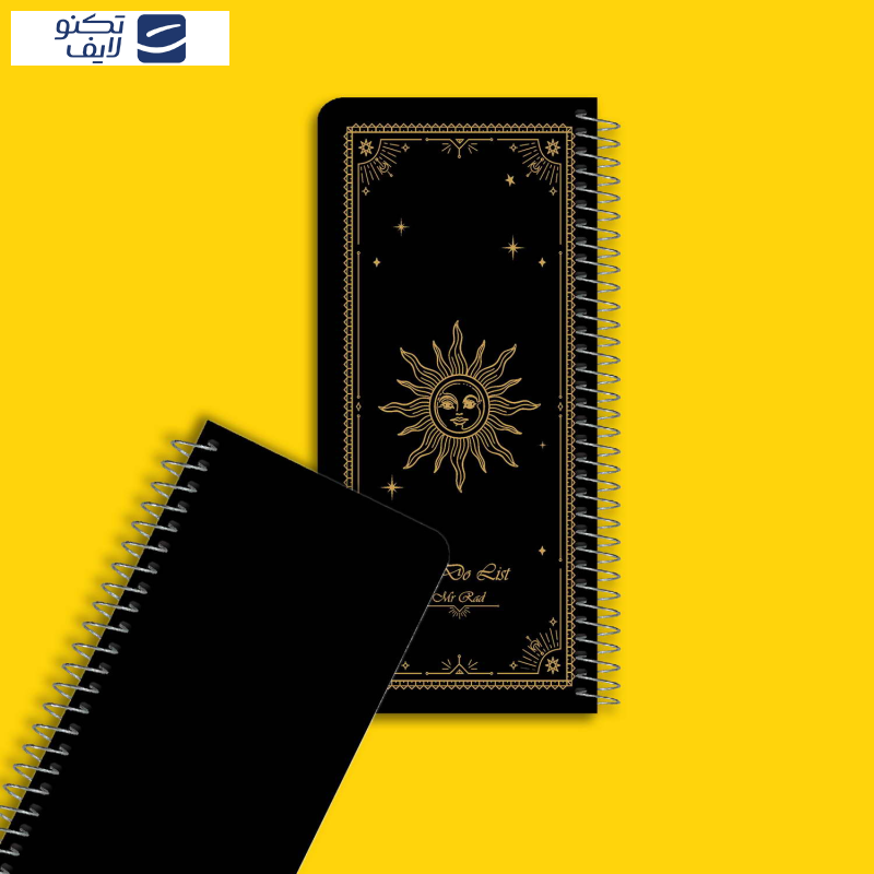 دفترچه یادداشت مستر راد طرح to do list مدل پلنر مهر کد 1630