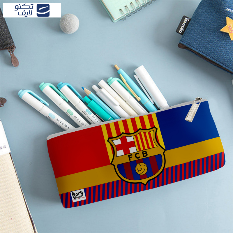 جامدادی مستر راد مدل تیم بارسلونا کد fiory 2117 جامدادی مستر راد مدل تیم بارسلونا کد fiory 2117