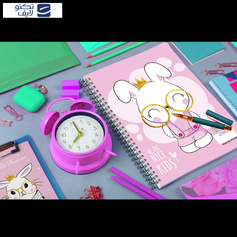 دفتر برنامه ریزی مستر راد طرح خرگوش فانتزی کد fiory 1916 دفتر برنامه ریزی مستر راد طرح خرگوش فانتزی کد fiory 1916