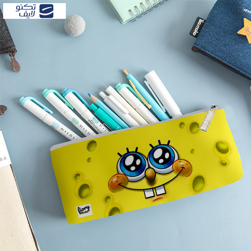 جامدادی مستر راد مدل باب اسفنجی کد fiory 2035 جامدادی مستر راد مدل باب اسفنجی کد fiory 2035